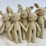 Handgemaakt Beige konijn