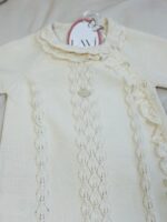 Beige box pakje met kant - Afbeelding 2