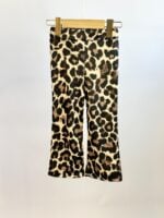 Panterprint flared broek - Afbeelding 2