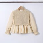 Blouse met gebreid detail - Afbeelding 2