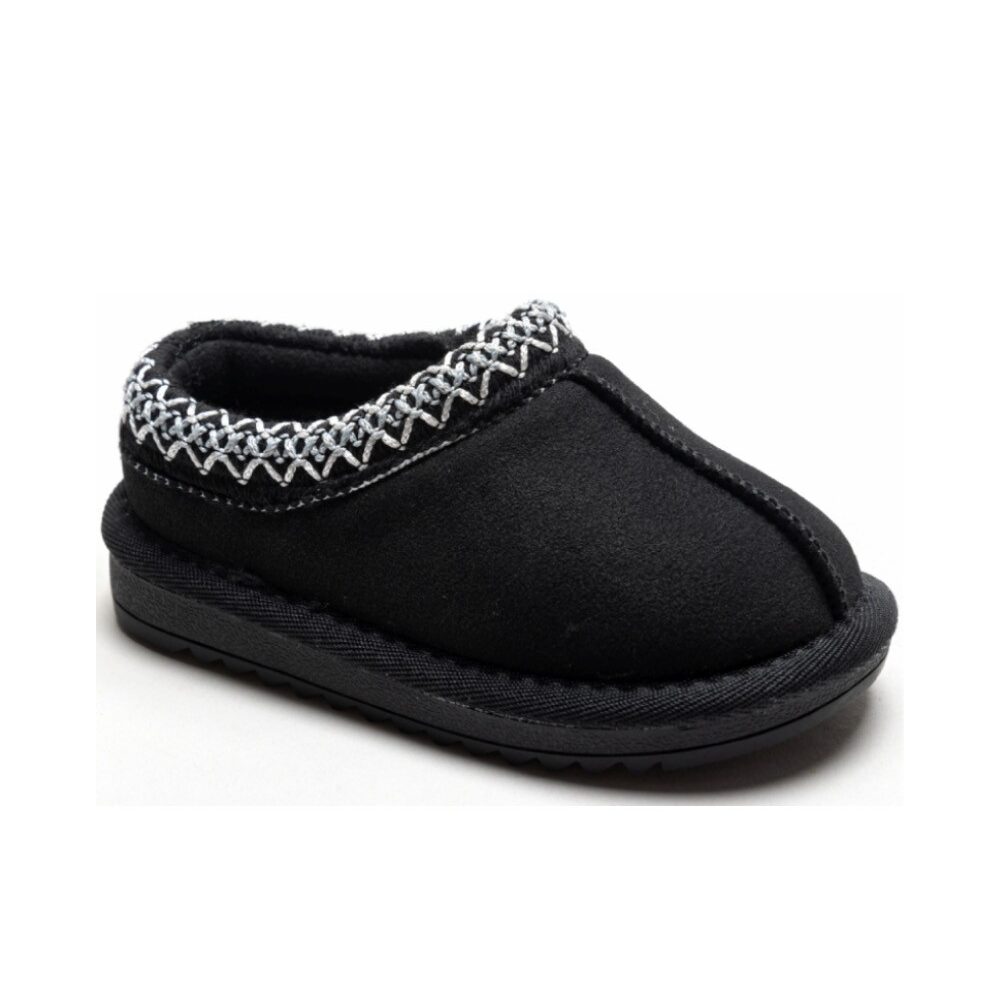Zwarte_baby_suede instapper_lavikids
