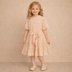 Elegante_jurk_met_kant_en_strik_ceintuur_lavikids