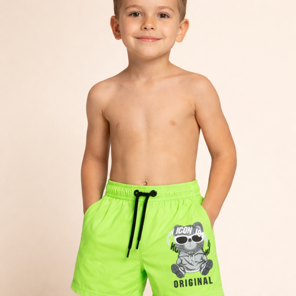 Neon_groene_zwembroek_met_een_print_lavikids