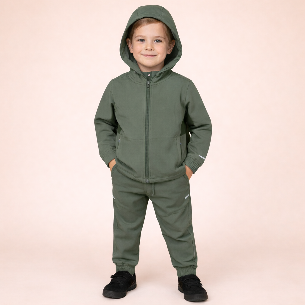 Olijfgroen_tech_setje_lavikids