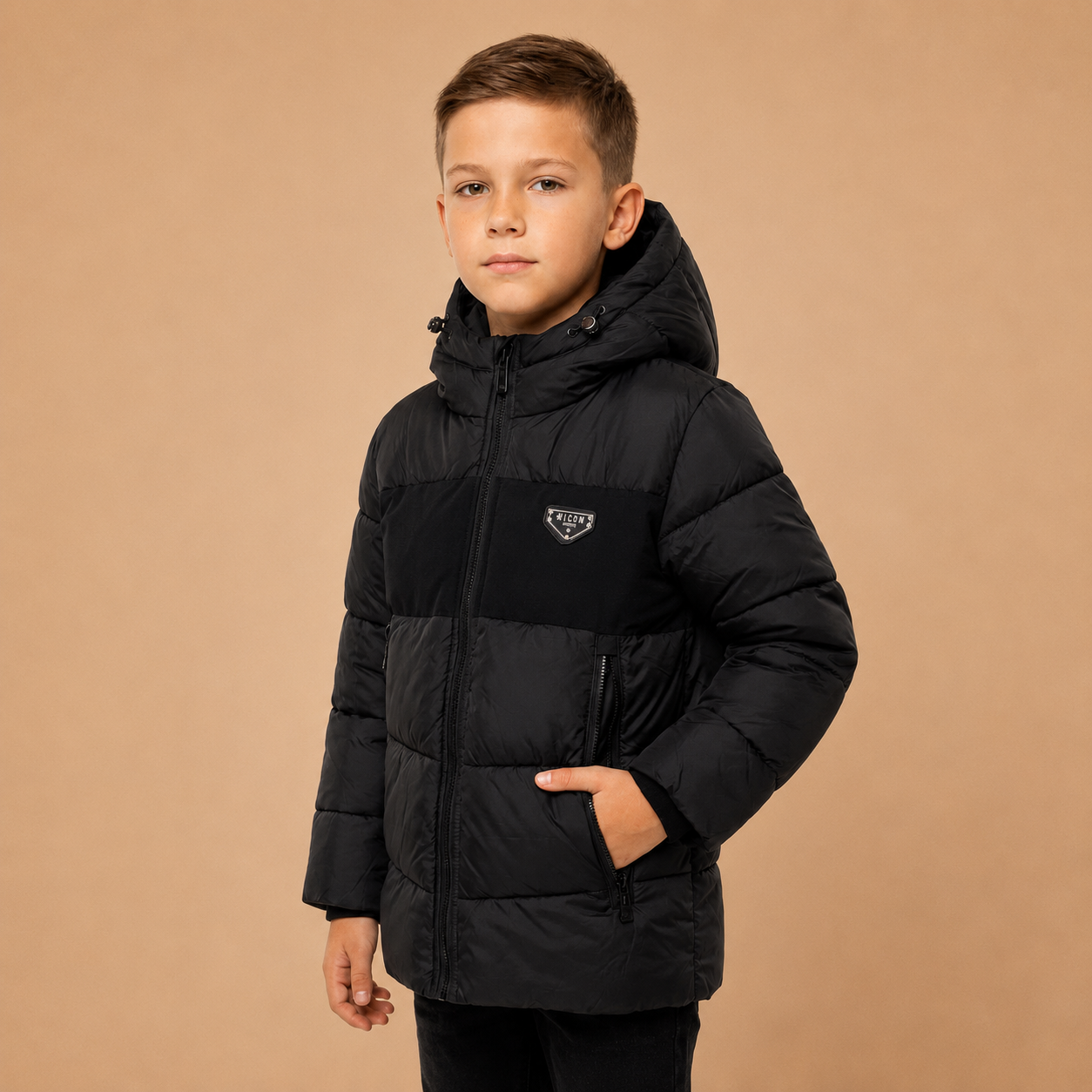 ICON_ Premium_ Winterjas_ Zwart_lavi_kids