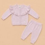 Gebreide Baby set met Ruches - Afbeelding 2