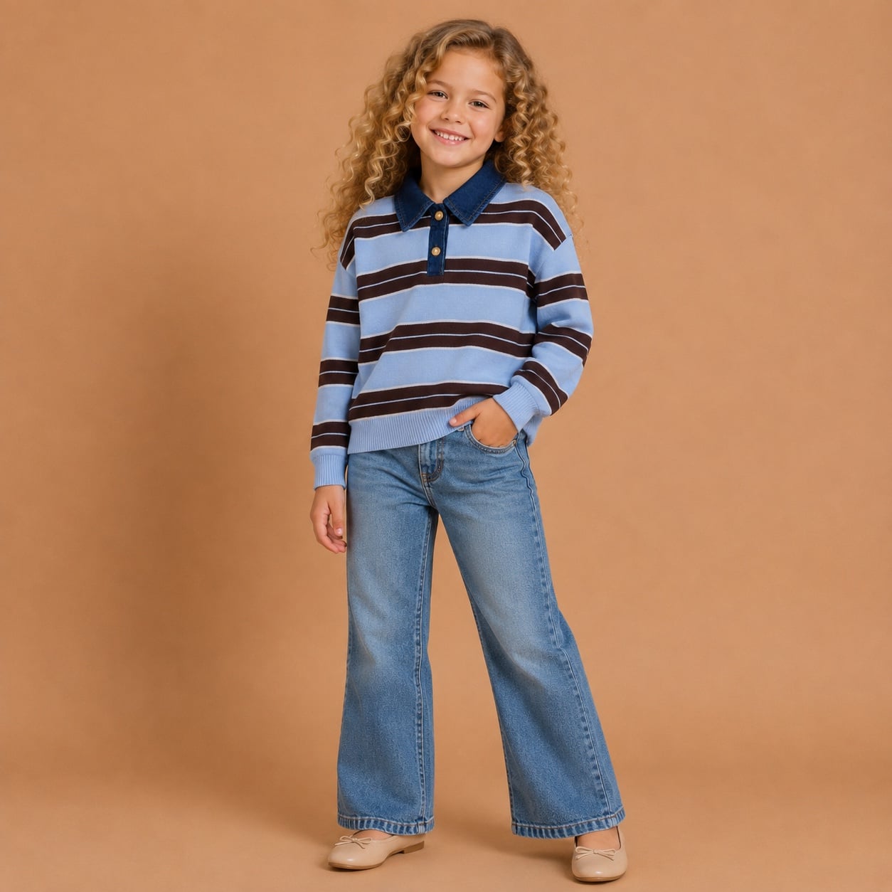 Blauwe_Gestreepte_Meisjestrui_met_Denim_kraag_lavi_kids