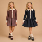 Gebreide_Jurk_met_een_kraag_Lavi_Kids