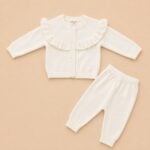 Gebreide Baby set met Ruches - Afbeelding 3