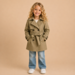 Groene_classic_trenchcoat_lavi_kids