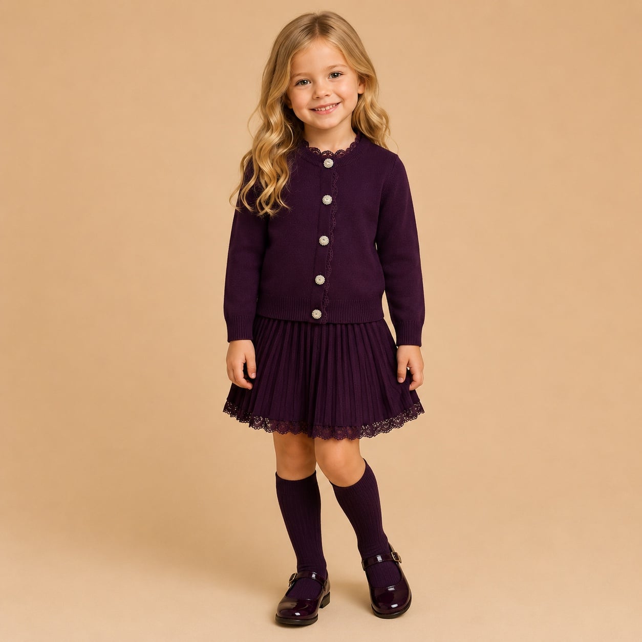 Bordeaux_elegance_vest_en_plisse_rok_set_lavi_kids