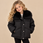 Zwarte_Gewatteerde_WInterjas_met_een_Bontkraag_lavi_kids