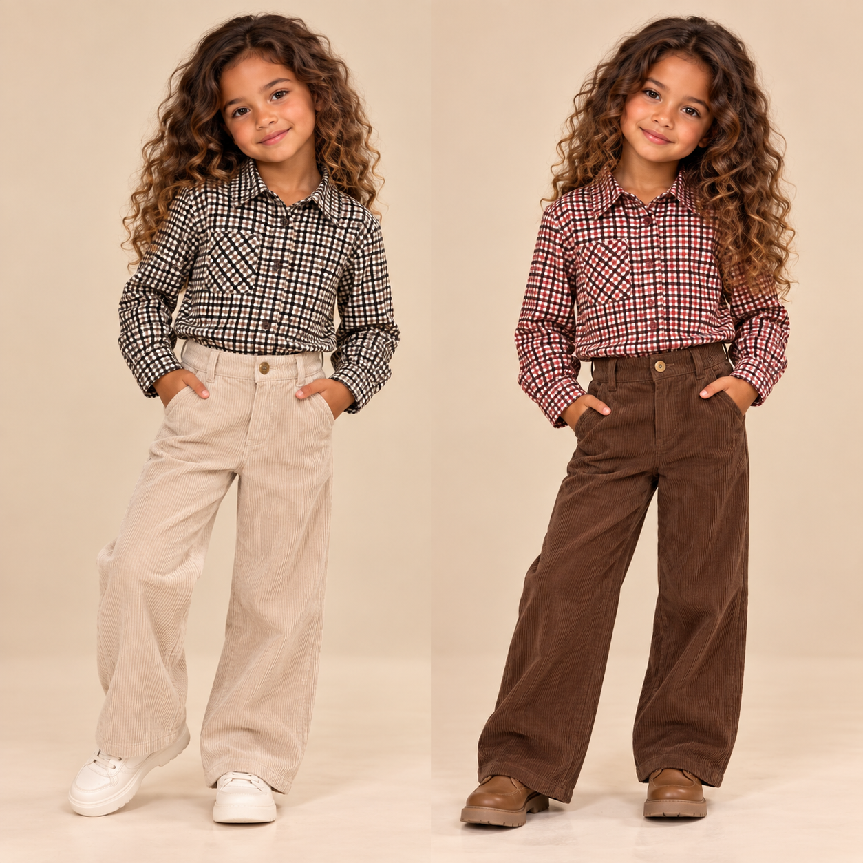 Geruite_Blouse_lavi_kids