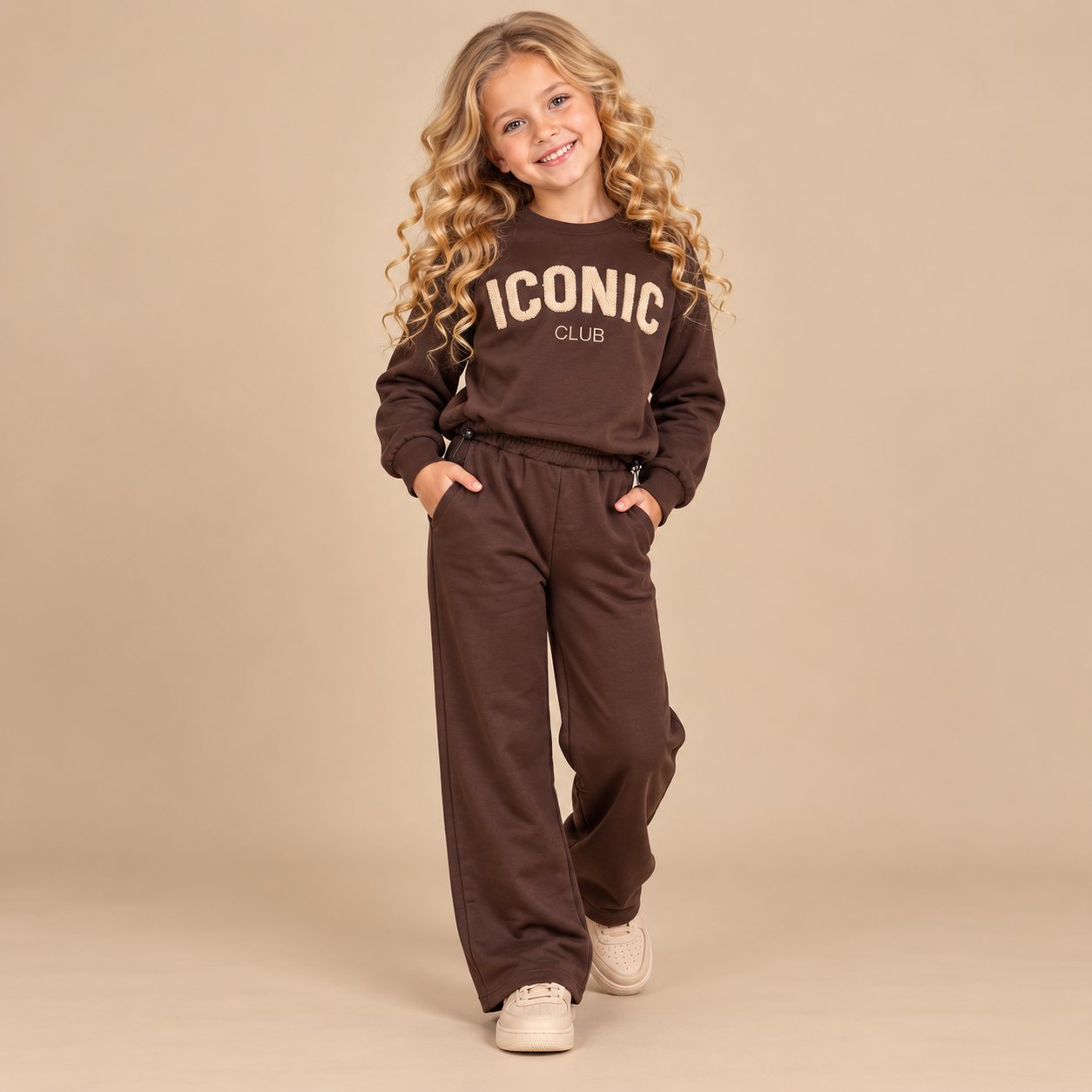 Bruine _CONIC_Wide_Leg_Set_lavi_kids