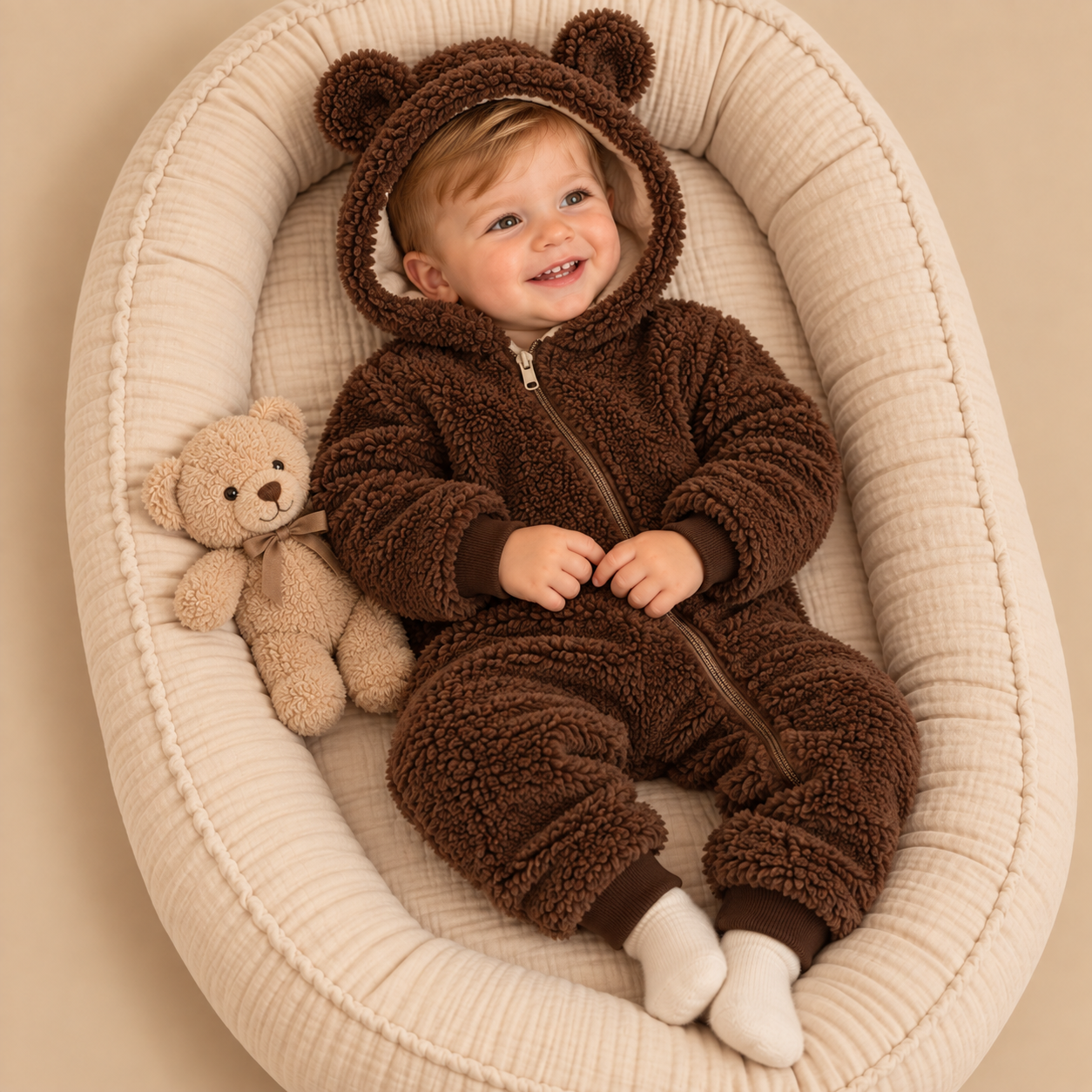 Bruine_Teddy_Baby_Jumpsuit_met_Oortjes_lavi_kids