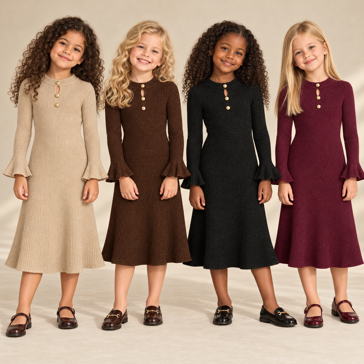 Fleur_Ribjurkje_met_Gouden_Knoopdetails_lavi_kids
