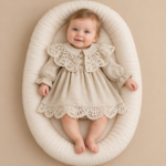Beige_Babyjurkje_Amélie_lavi_kids
