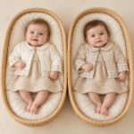 Babyjurkje_fleur_met_Bijpassend_Vestje_lavi_kids