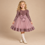 Oudroze_Rosalie_Feestjurkje_met_Pailletten_&_Tule_lavi_kids